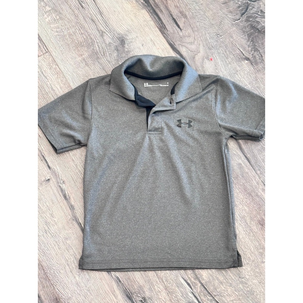 Under Armour youth size 5 gray Polo